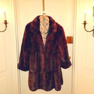 Ladies' Faux Fur Coat